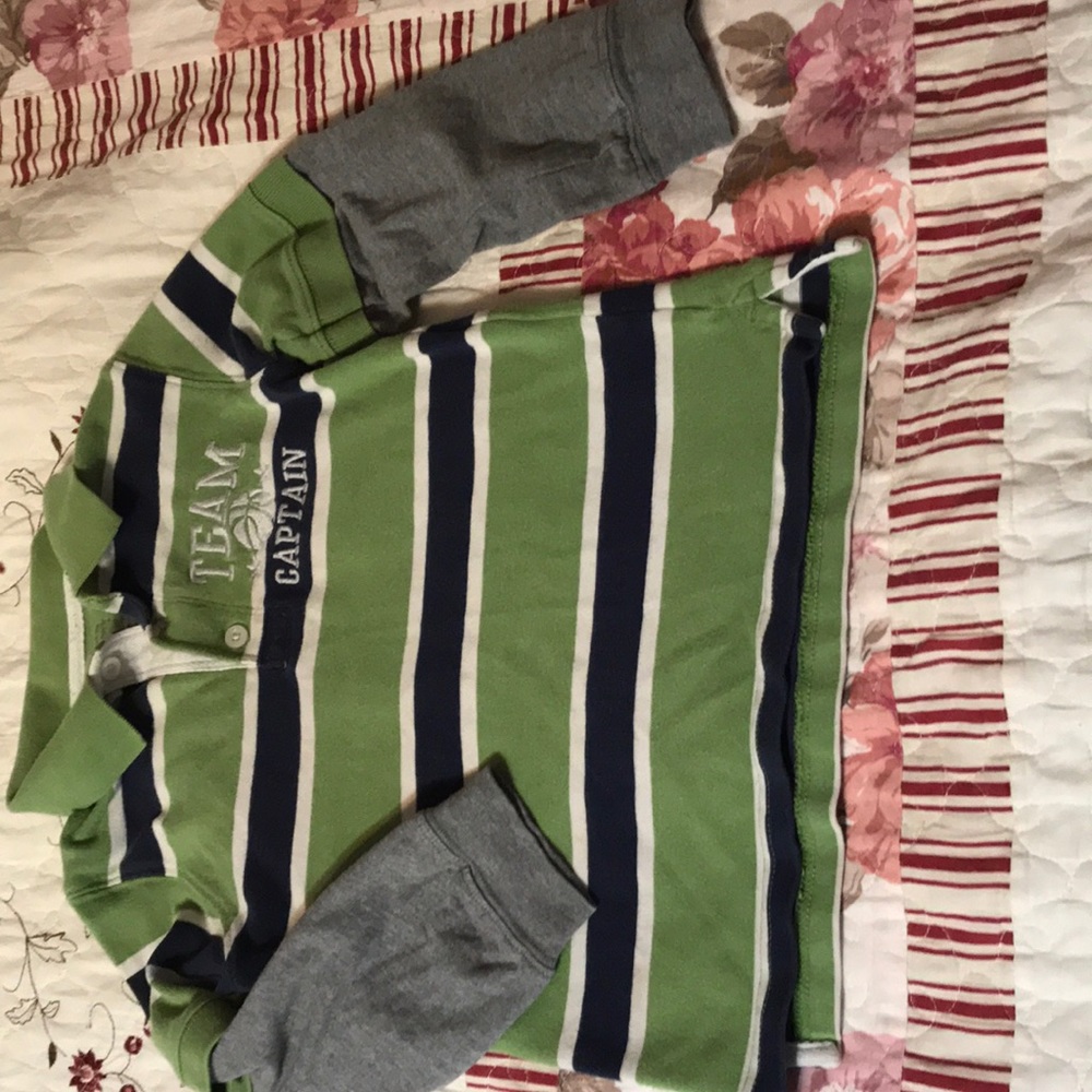 Boys long sleeve cotton shirt